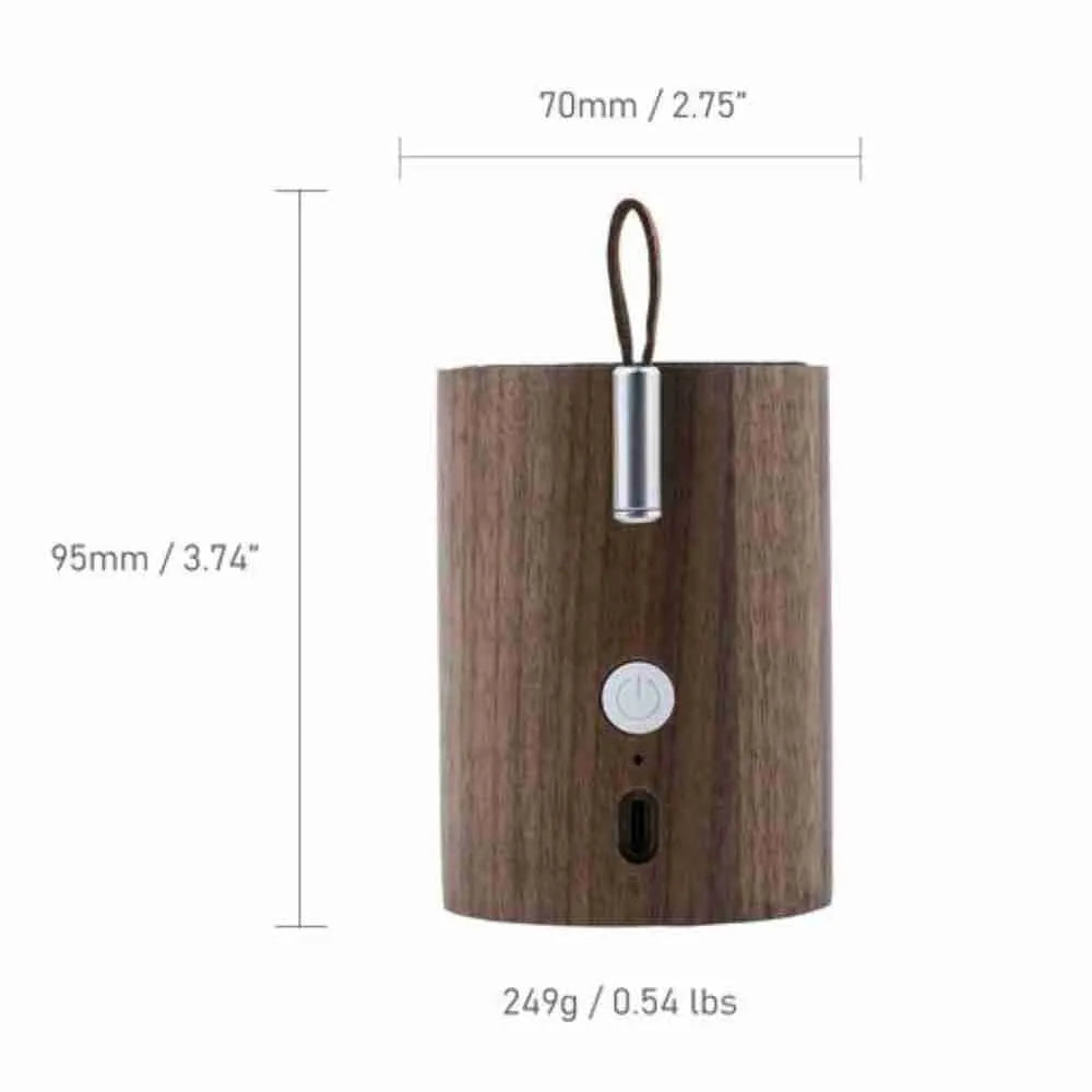 Drum light speaker dimensions: 70mm wide, 95mm tall